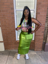 Load image into Gallery viewer, Sky Print Crop Top
