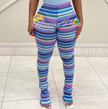 Load image into Gallery viewer, Blue Fitted Pants
