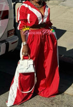 Load image into Gallery viewer, Red Windbreaker Set
