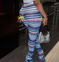 Load image into Gallery viewer, Blue Fitted Pants
