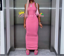 Load image into Gallery viewer, Pink Fitted Dress
