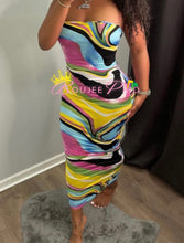 Load image into Gallery viewer, Marble Swirl Dress
