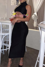 Load image into Gallery viewer, Sexy Black Dress
