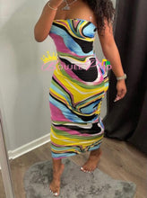 Load image into Gallery viewer, Marble Swirl Dress
