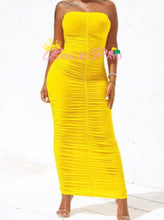 Load image into Gallery viewer, Step Out Strapless Dress
